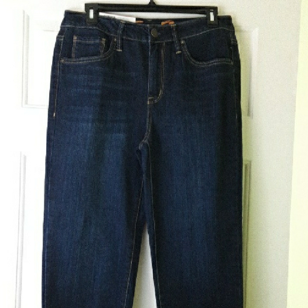 Seven7 Tower Straight Crop Jeans